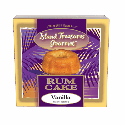 Island Treasure  4oz Rum Cake