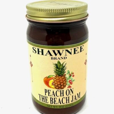 Shawnee Peach On The Beach Jam 9oz