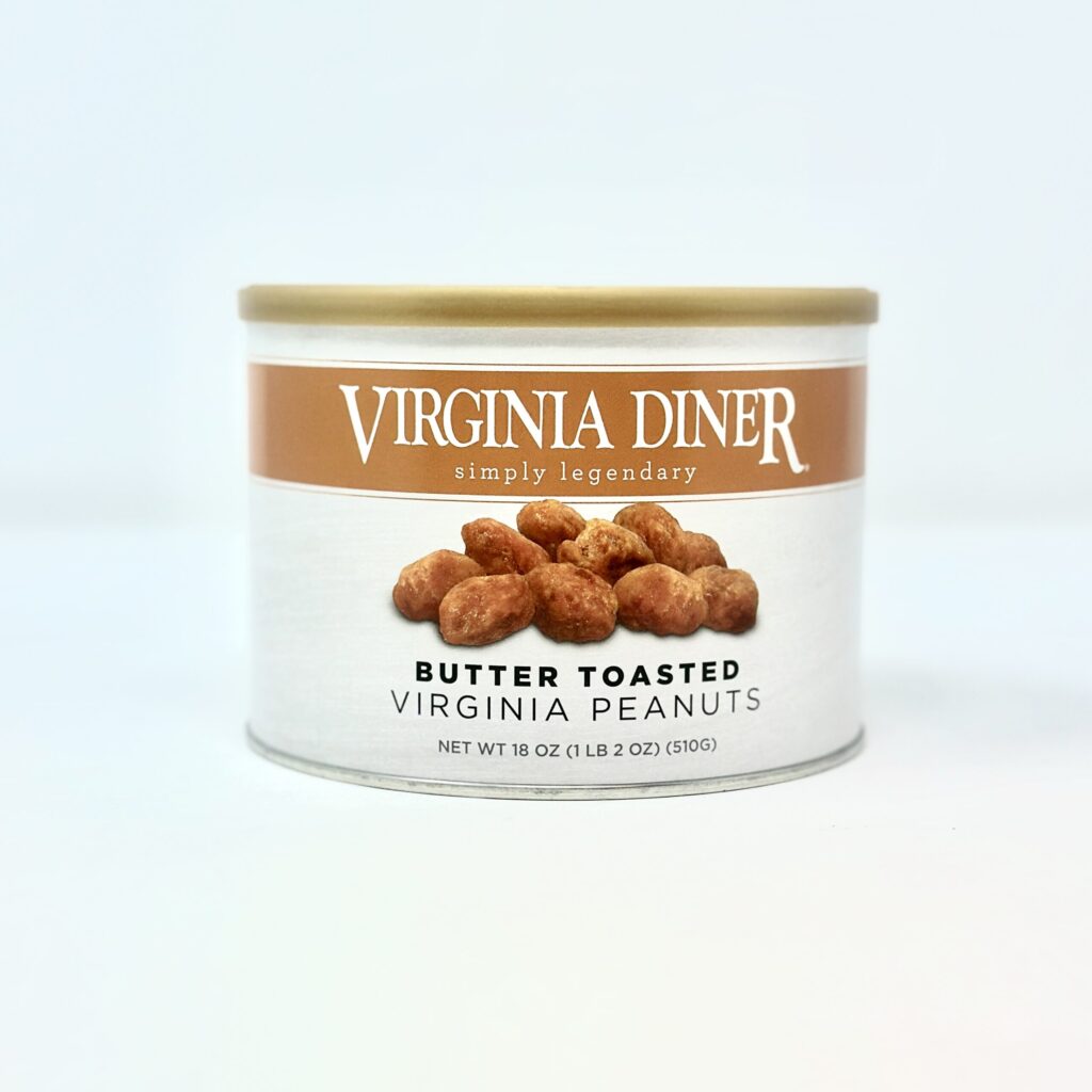 Virginia Diner Butter Toasted Peanuts 18oz