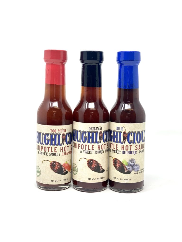 Hughlicious Hot Sauce Trio