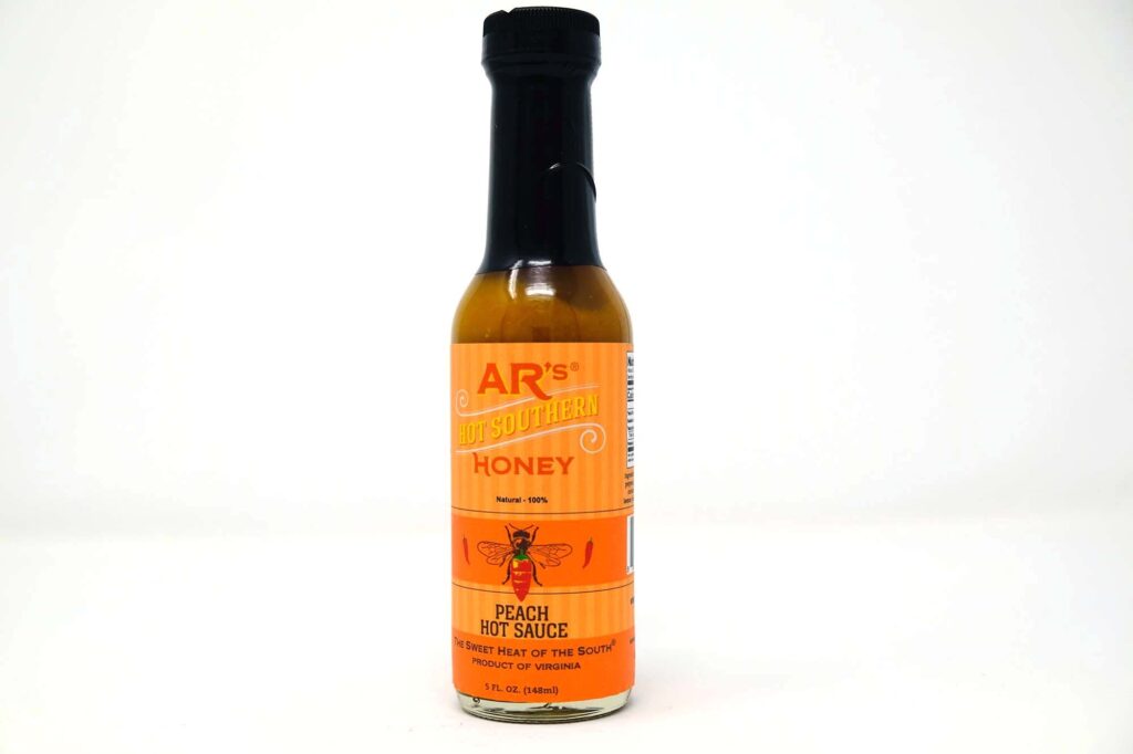 AR's Hot Southern Honey Peach Hot Sauce