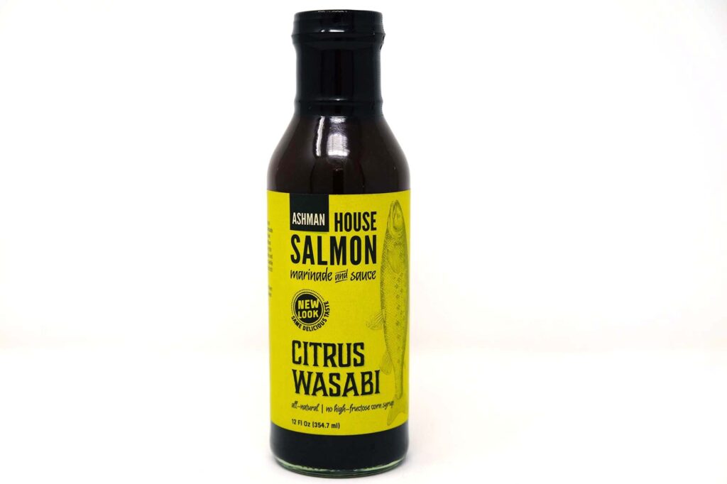 Ashman House Salmon Citrus Wasabi Marinade and Sauce