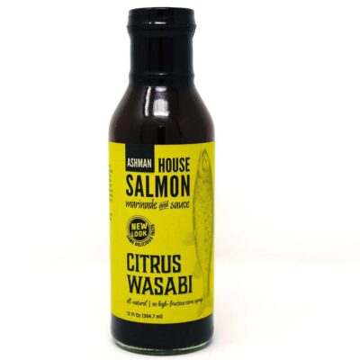 Ashman House Salmon Citrus Wasabi Marinade and Sauce