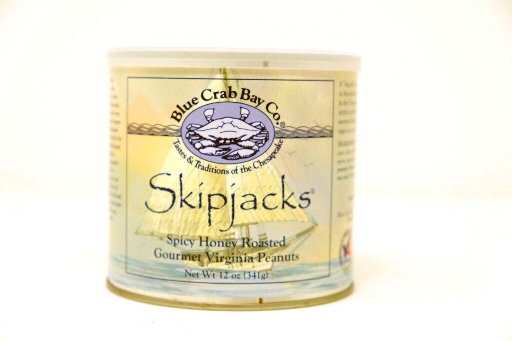 Blue Crab Bay Co. Skipjacks Spicy Honey Roasted Peanuts