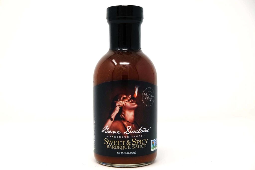 Bone Doctor's Sweet & Spicy Barbeque Sauce 15oz