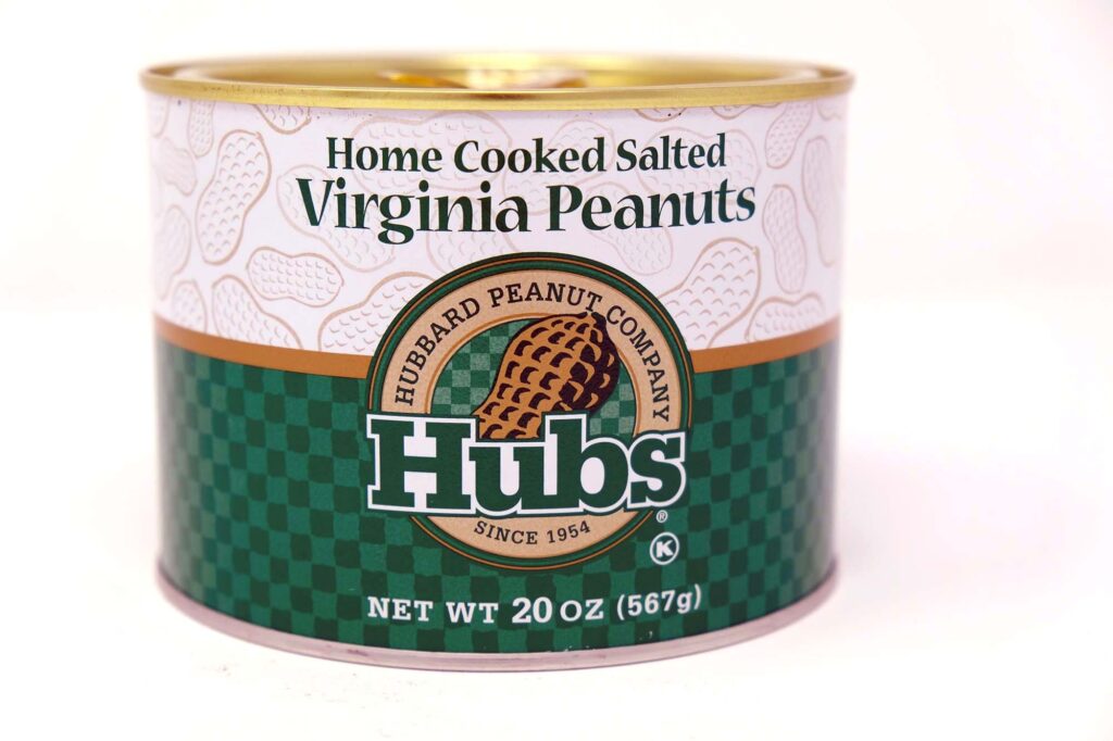 Hubs Home Cooked Salted Virginia Peanuts