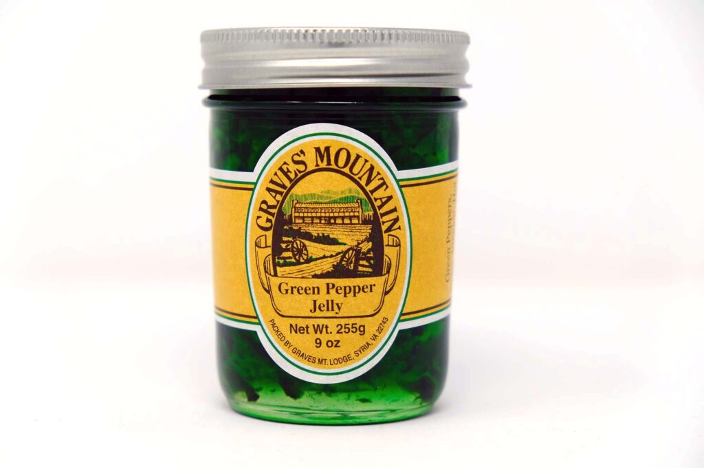 Graves' Mountain Green Pepper Jelly