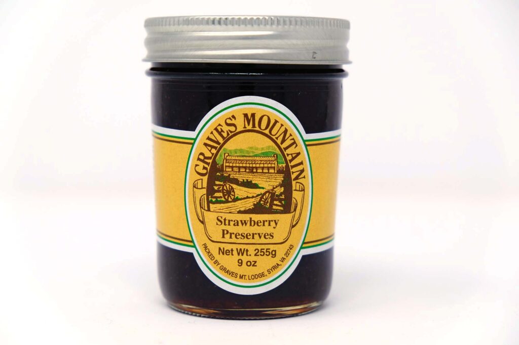 Graves' Mountain Strawberry Preserves