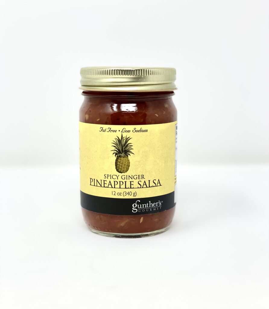 Gunther's Gourmet Spicy Ginger Pineapple Salsa