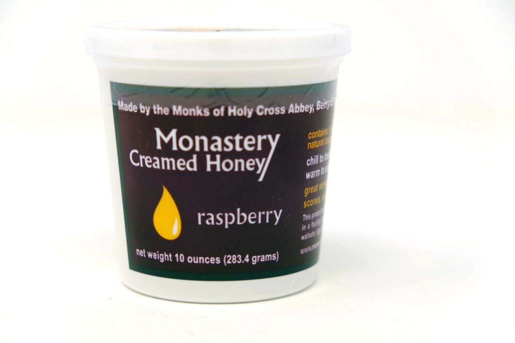 Monastery Creamed Honey Raspberry