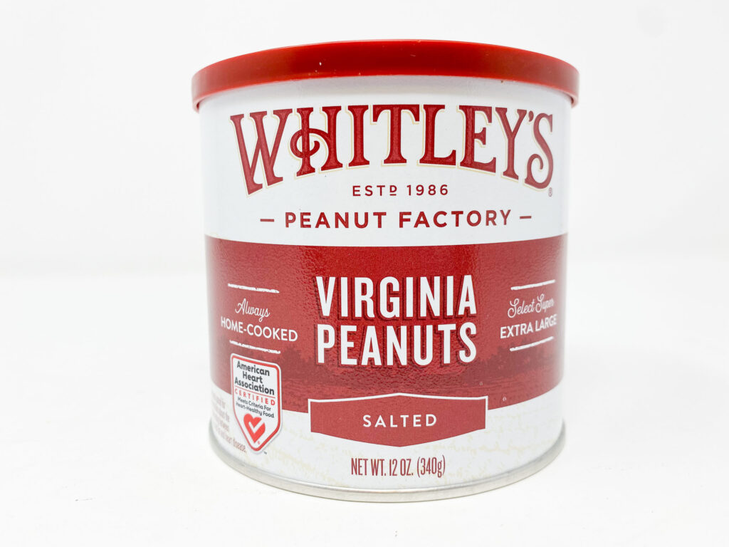 Whitley's "Home cooked" Salted Virginia Peanuts