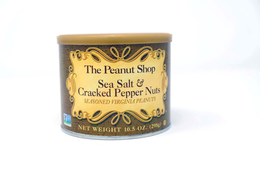 The Peanut Shop Sea Salt & Cracked Pepper Nuts