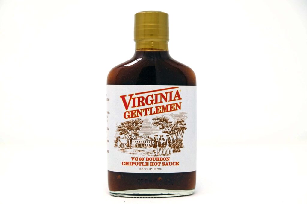 Virginia Gentlemen VG 80's Bourbon Chipotle Hot Sauce