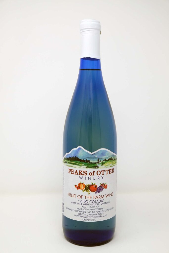 Peaks of Otter Winery Vino Colada