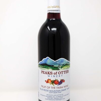 Peaks of Otter Winery Blue Ridge Mountain Grape