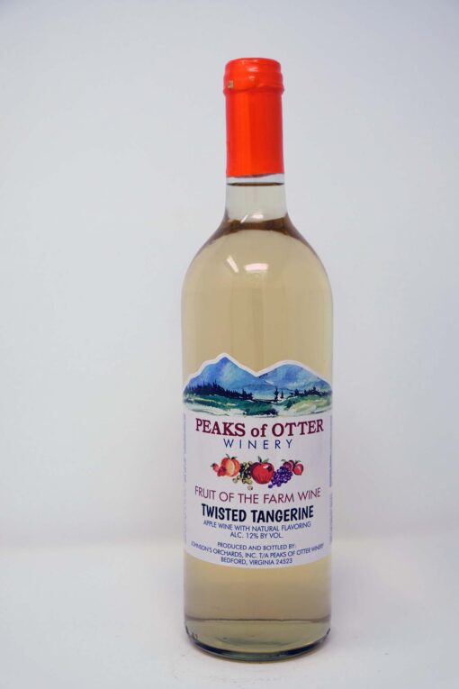 Peaks of Otter Winery Twisted Tangerine Wine