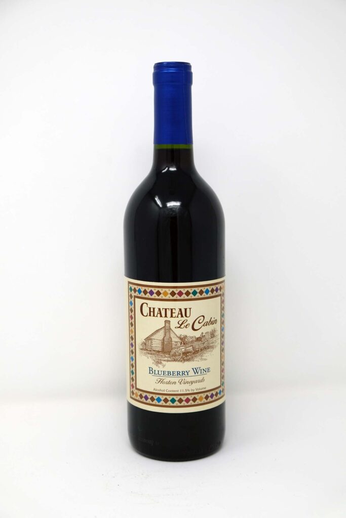 Horton Vineyards Chateau Le Cabin Blueberry Wine