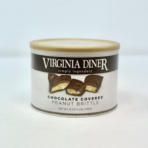 Virginia Diner Chocolate Covered Peanut Brittle  16oz