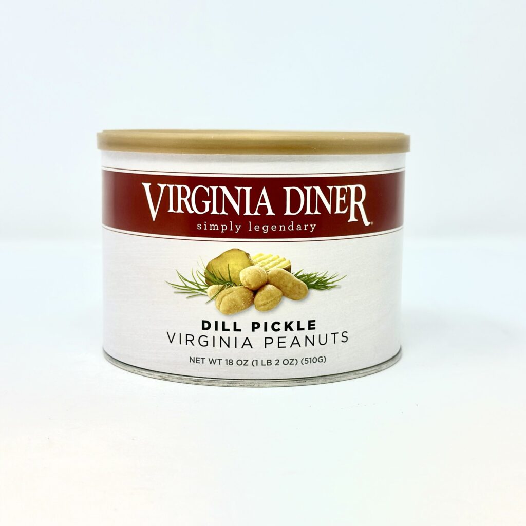 Virginia Diner Dill Seasoned Peanuts  18oz