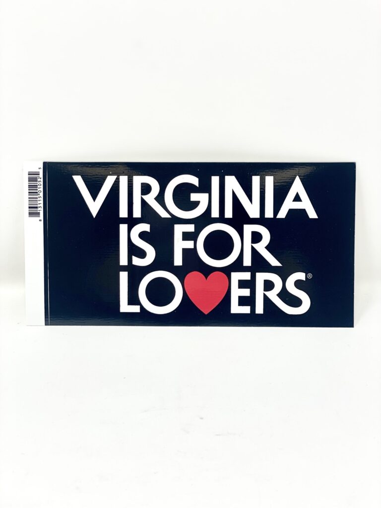 Virginia is for Lovers Bumper Sticker