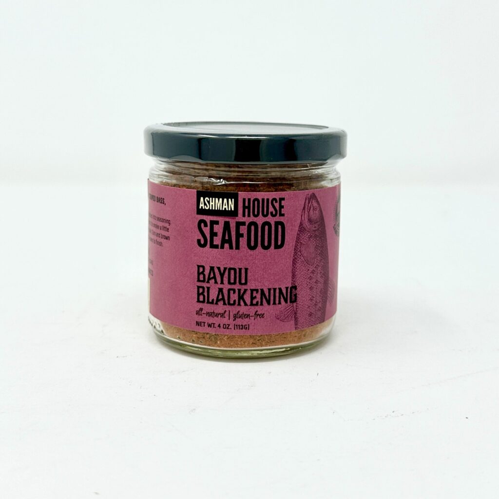 Ashman House Bayou Blackening Seafood Rub  4oz