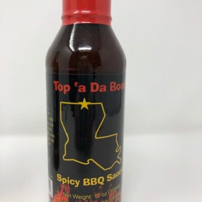 Top 'a Da Boot Spicy BBQ Sauce 12oz