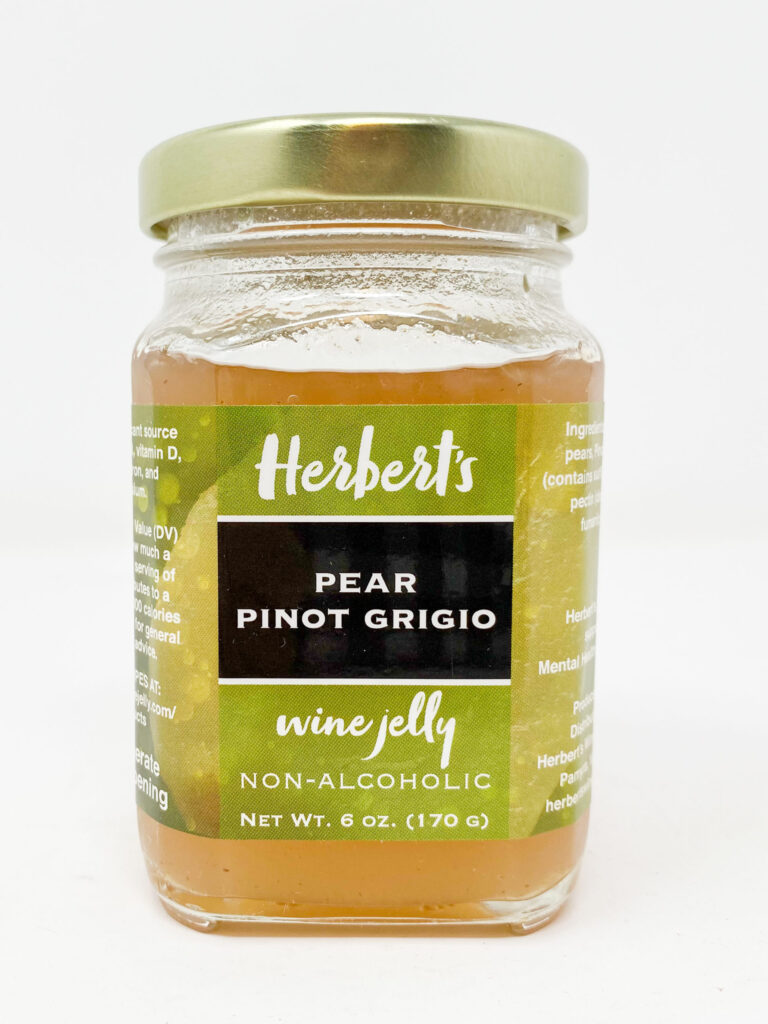 Herbert's Pear Pinot Grigio Wine Jelly