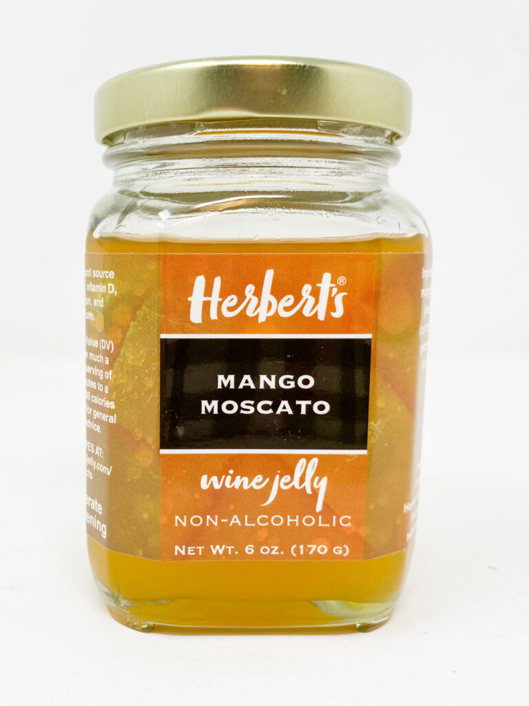 Herbert's Mango Moscato Wine Jelly