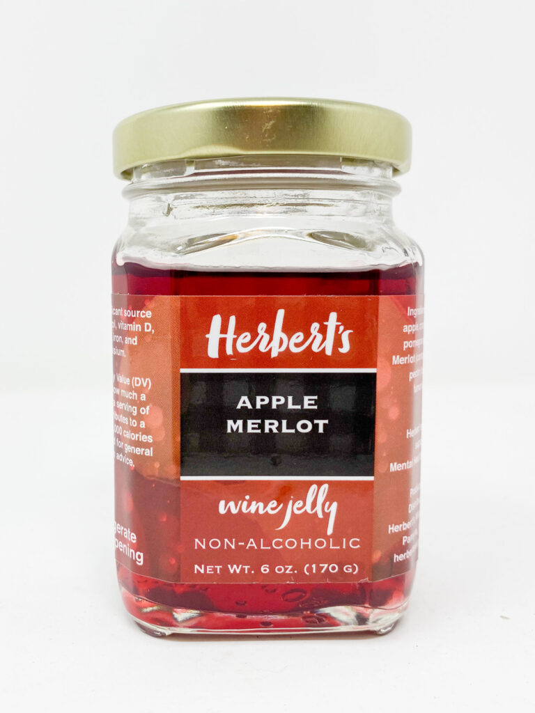 Herbert's Apple Merlot Wine Jelly