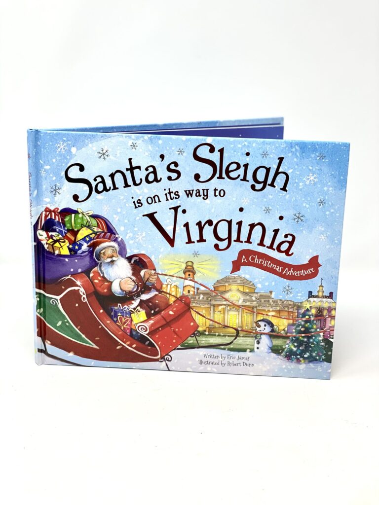 Santa's Sleigh is on its way to Virginia