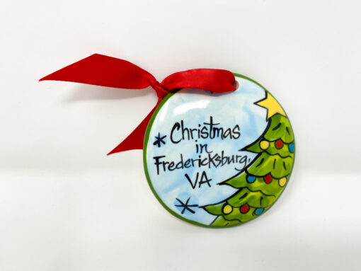 Tree w/ Lights Christmas Ornament