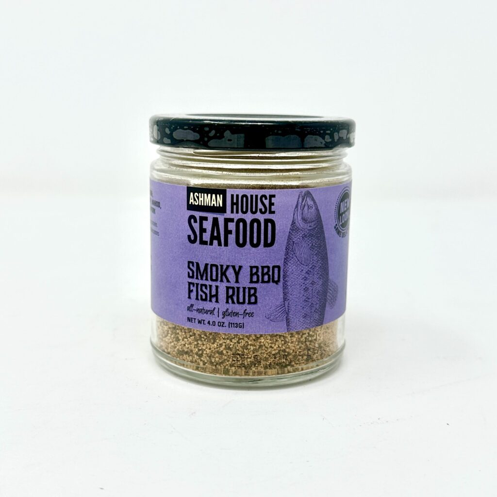 Ashman Smoky BBQ Fish Rub 4oz