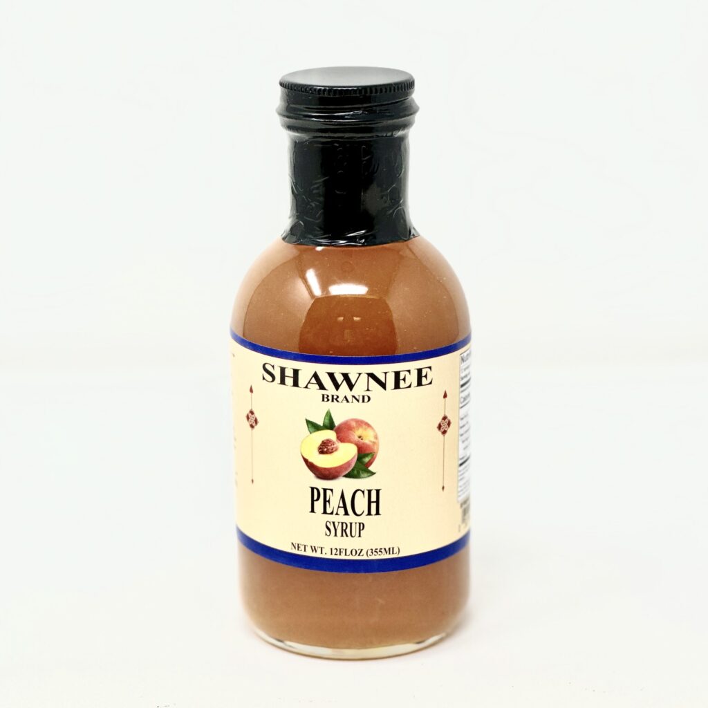 Shawnee Peach Syrup 12oz