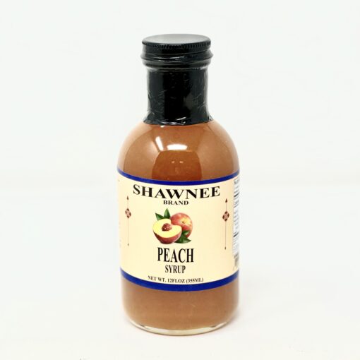 Shawnee Peach Syrup 12oz