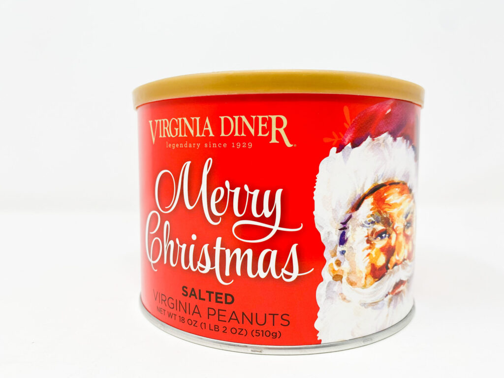 Virginia Diner Merry Christmas Salted Peanuts 18oz