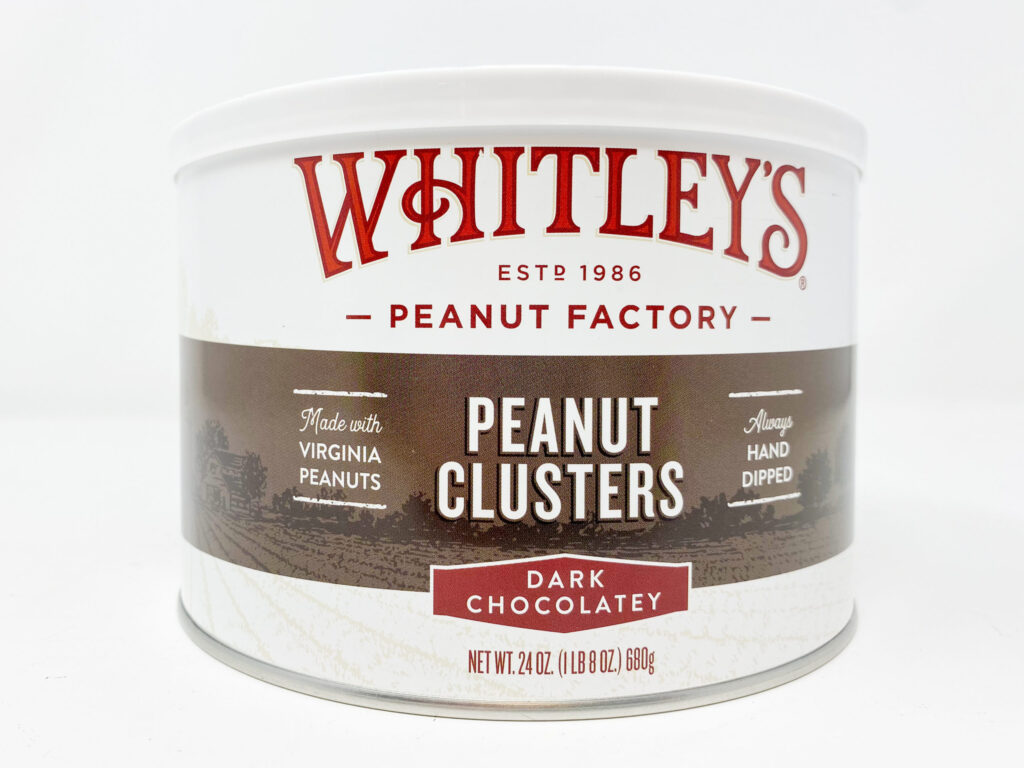 Whitley's Dark Chocolate Peanut Clusters 24oz