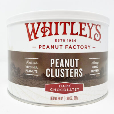 Whitley's Dark Chocolate Peanut Clusters 24oz