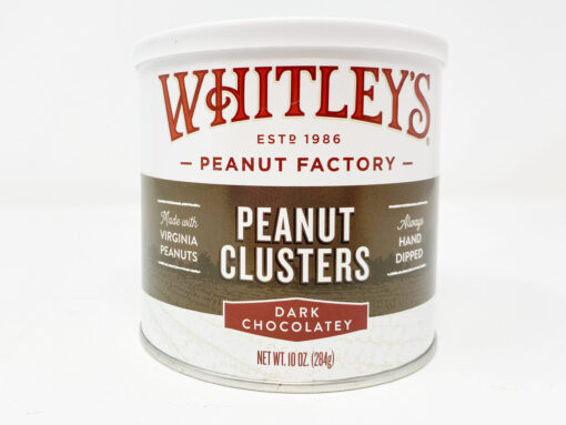 Whitley's Dark Chocolate Peanut Clusters  10oz