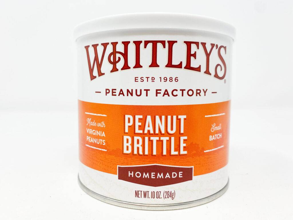 Whitley's Homemade Peanut Brittle  10 oz