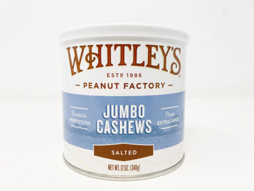 Whitley's Gourmet Jumbo Cashews  12 oz