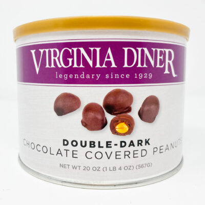 Virginia Diner Double Dark Chocolate Covered Peanuts  20oz