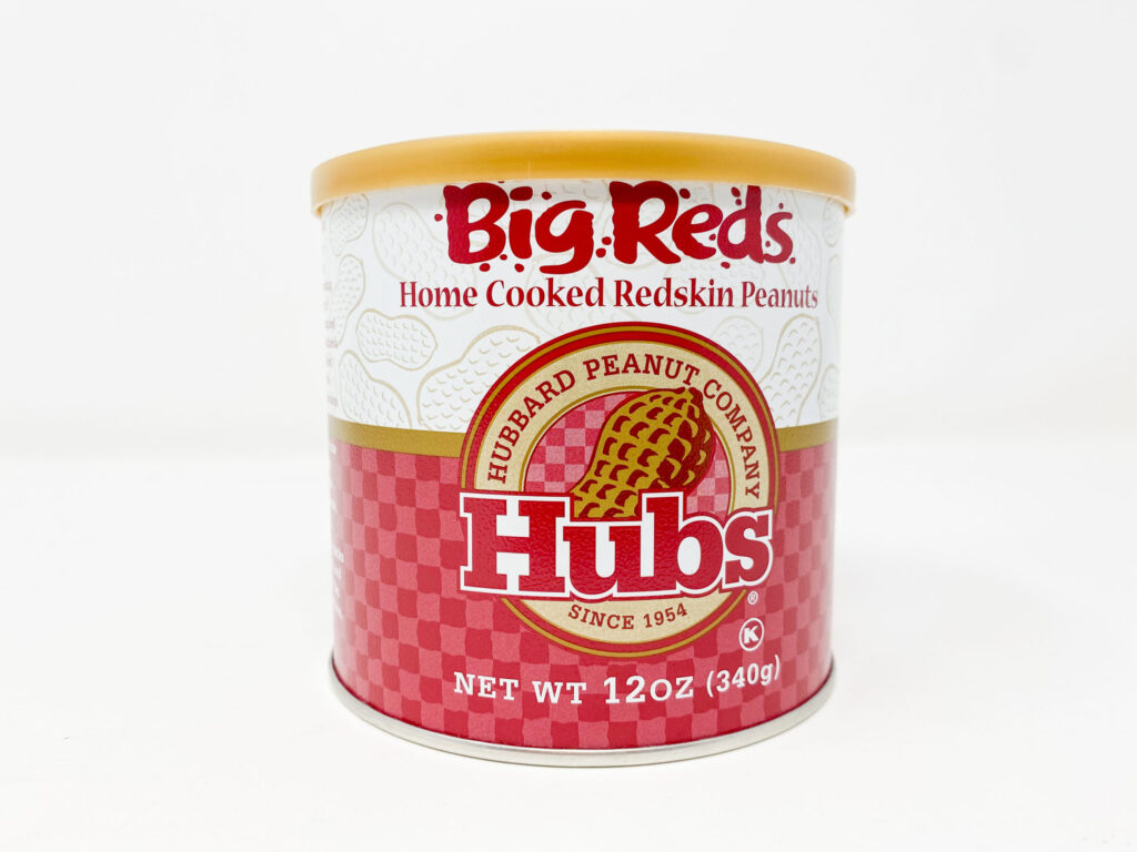 Hubs Big Red Peanuts 12oz can