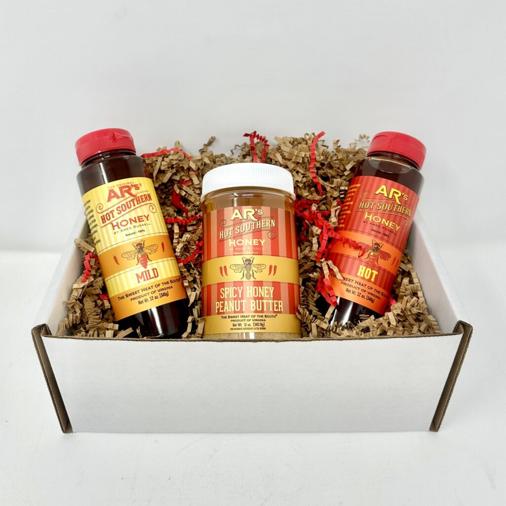 AR's Hot Honey & Peanut Butter Trio