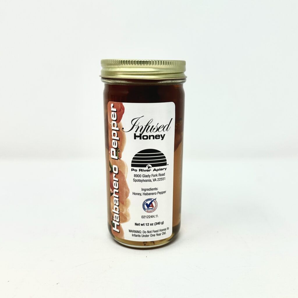 Po River Apiary Habanero Pepper Infused Honey