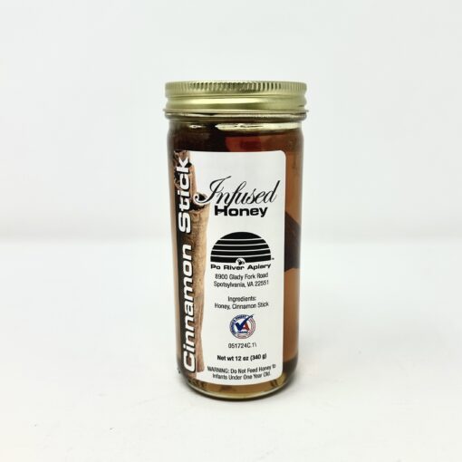 Po River Apiary Cinnamon Stick Infused Honey