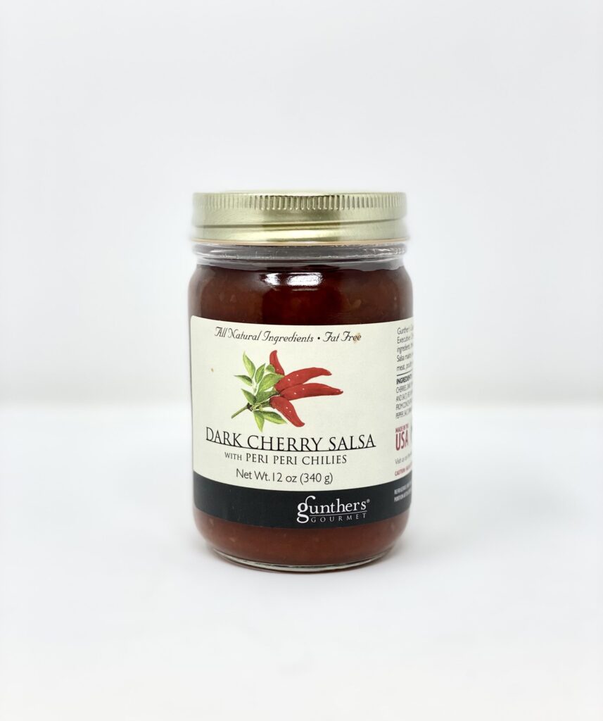 Gunther's Gourmet Dark Cherry Salsa