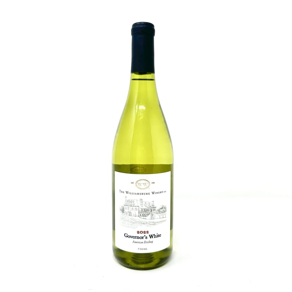 Williamsburg Winery Governor's White