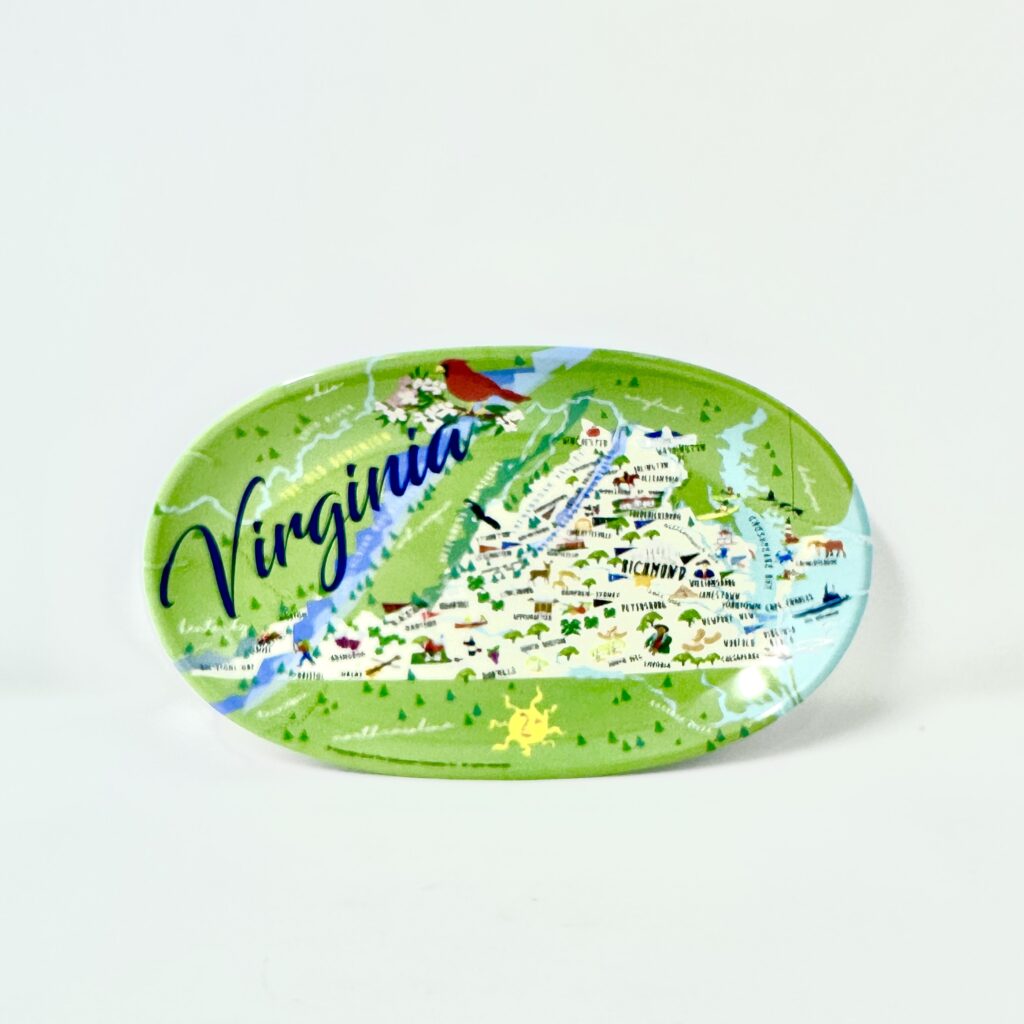 Destination Virginia Platter (8")