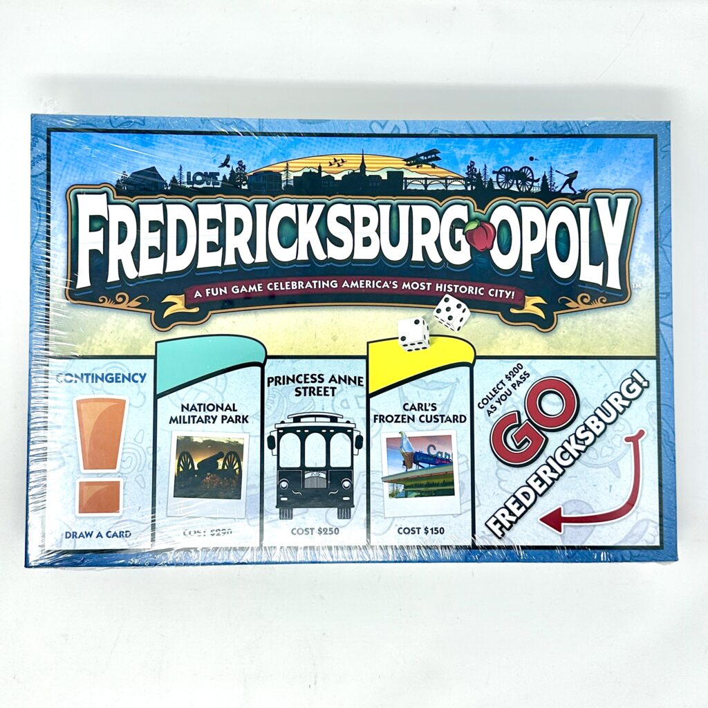 Fredericksburg-opoly Board Game