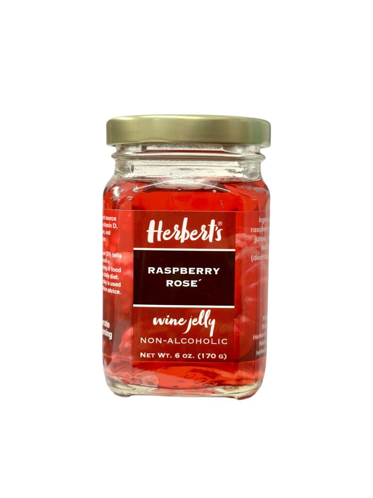 Herbert's Raspberry Rose Wine Jelly